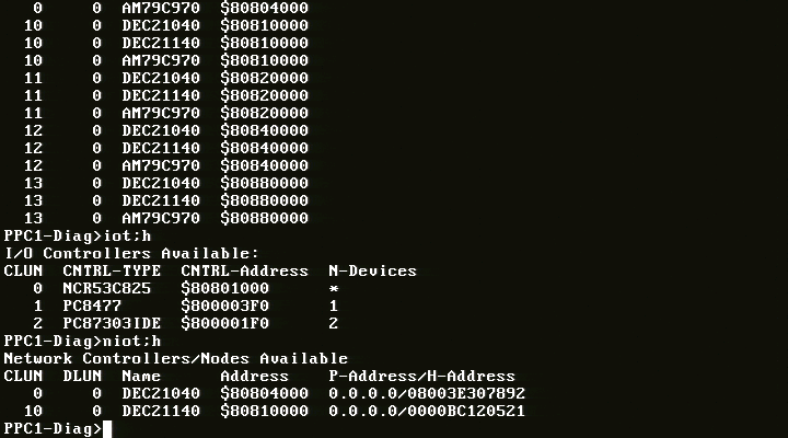 ppc1bug niot iot